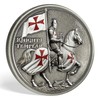 AtSKnSK Knights Templar Red Cross Challenge Coin