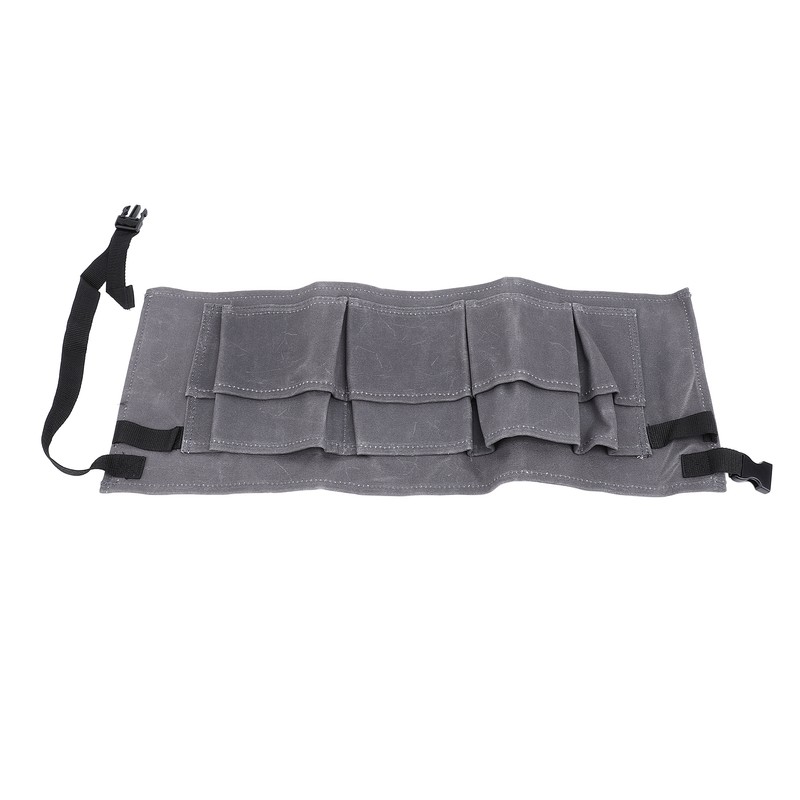 Tool Belt Pouch Grey Multifunctional Large Capacity Long Lasting Adjustable