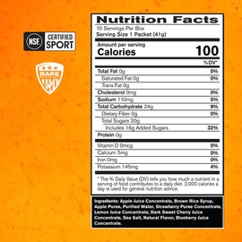 BARE PERFORMANCE NUTRITION, BPN Go Gel Endurance, 24g of Carbohydrates & 100 Calories per Pack, Vegan + Gluten Free Running Gel, 10 Single-Serving Packs, Mixed Berry