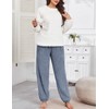 Women's Fleece Pajamas Set Flannel Winter Warm Fuzzy Sherpa Pjs