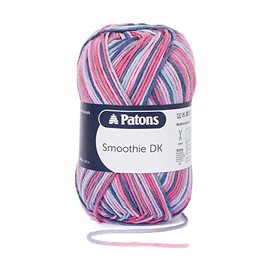 Patons Knitting Yarn, Acrylic, Lilac Mix, One Size