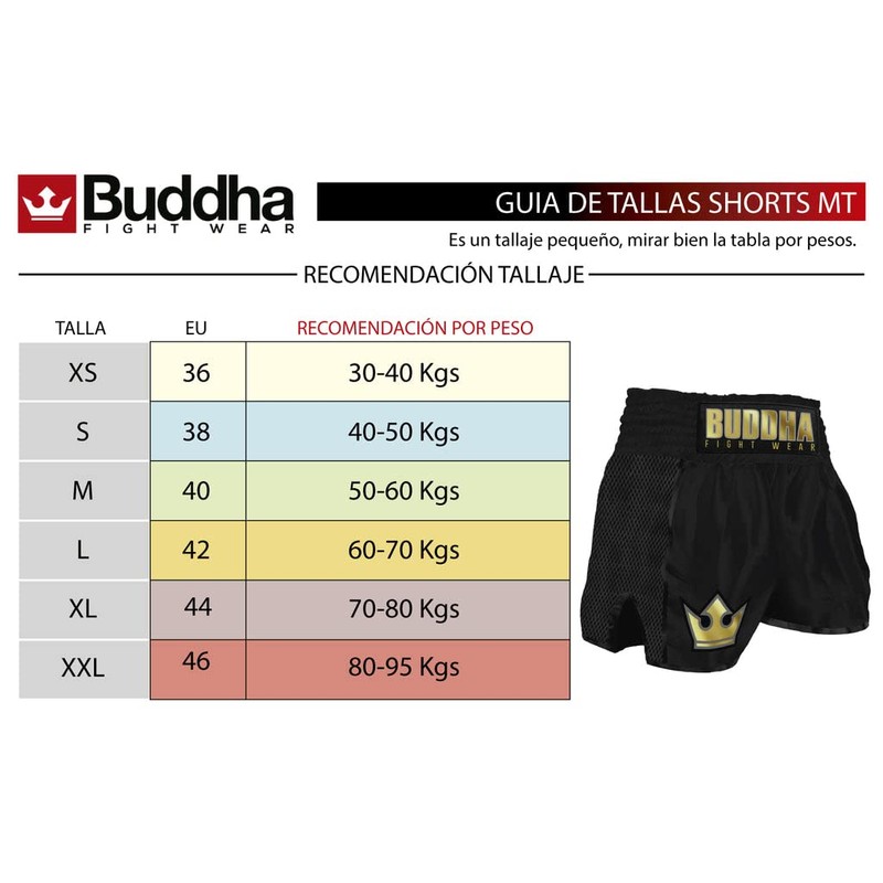 Buddha Fight Wear. Premium Retro Short. Specially designed for Kick