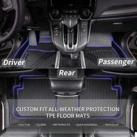 All Weather Floor Mats & Cargo Liner Set Fit for Kia K4 2025 Car Mats TPE Floor Liners K4 Accessories