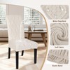 SearchI Waterproof Dining Room Chair Covers, Stretch Parsons Chair Slipcovers