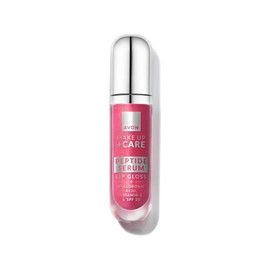 Avon Lip Gloss with Peptide Serum, Hydrating and Plumping with Hyaluronic Acid,SPF 20 UVA UVB, Vitamin E for Glossy, Nourished and Protected Lips, Dewy Pink