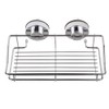 Suction Cups Compact Shower Caddy Bath Shelf,Wall Mounted Rustproof Stainless