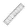 60x300mm Air Vent Cover - Aluminium Ventilation Grille - White