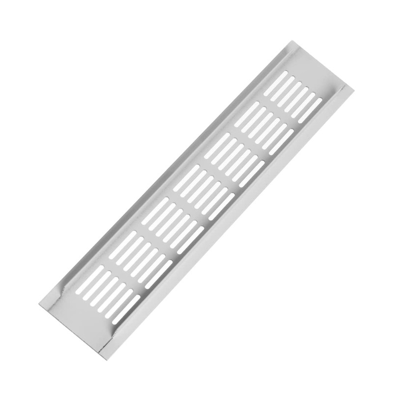 60x300mm Air Vent Cover - Aluminium Ventilation Grille - White