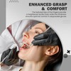K-MART Black Nitrile Multi-Purpose Disposable Gloves, Powder Free, Disposable, Extra