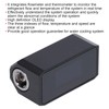 G1/4" Inline PC Water Cooling Flowmeter, Temperature/Flow/Speed OLED Display Digital