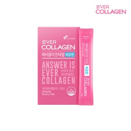 Nutri Ever Collagen Time Biotin Edible Low Molecular Fish Collagen Peptide 20 sachets (3 packs) / 뉴트리 에버콜라겐 타임비오틴 먹는 저분자 피쉬 콜라겐 펩타이드 20포 3개