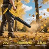 Orientools Leaf Blower Cordless, 20V Powerful Electric Cordless Leaf Blower
