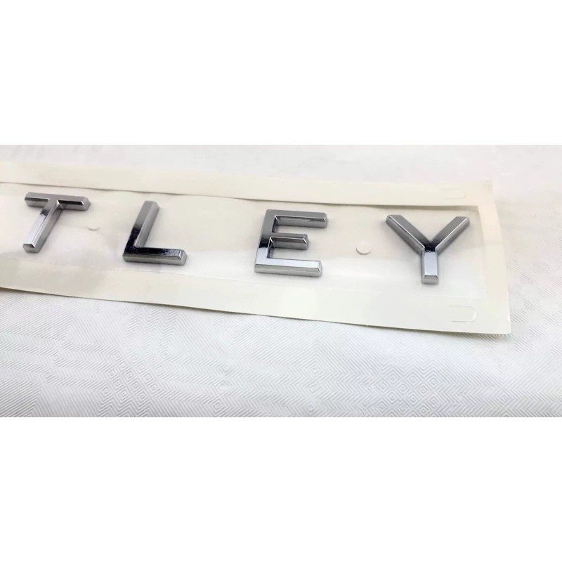 BENTLEY BENTAYGA CHROME TRUNK LOGO / 3SA853675 GENUINE OEM