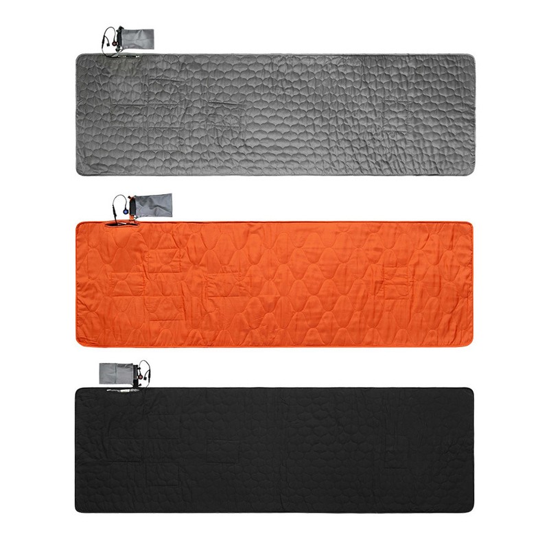Heated Sleeping Bag Pad Mattress USB Power Warm Heating Mat