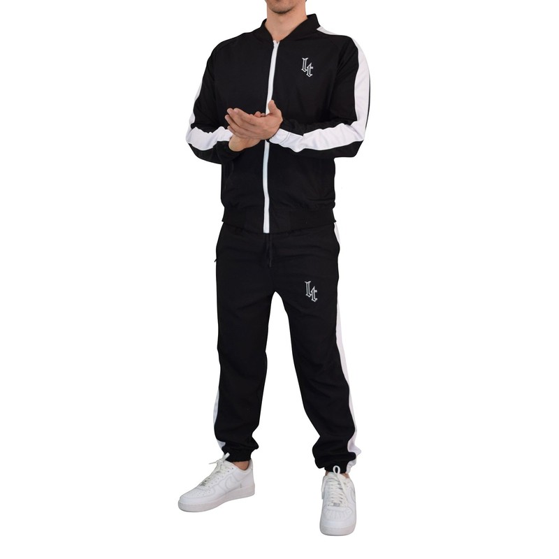 JOHN LEOPARD - Leopard Training Featherweight Tracksuit Deep Black Talla