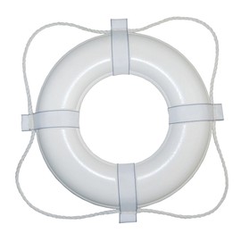 Taylor Made Products 365 USCG Approved Foam Life Ring (20", White)