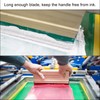 sourcing map Screen Printing Squeegee 2 Inch 55 Durometer Rubber
