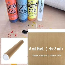 5 X Sealer Supply 15" x 18" PTFE Teflon Craft Sheet 5 Mils thick MADE IN USA Shipped in mailing tube