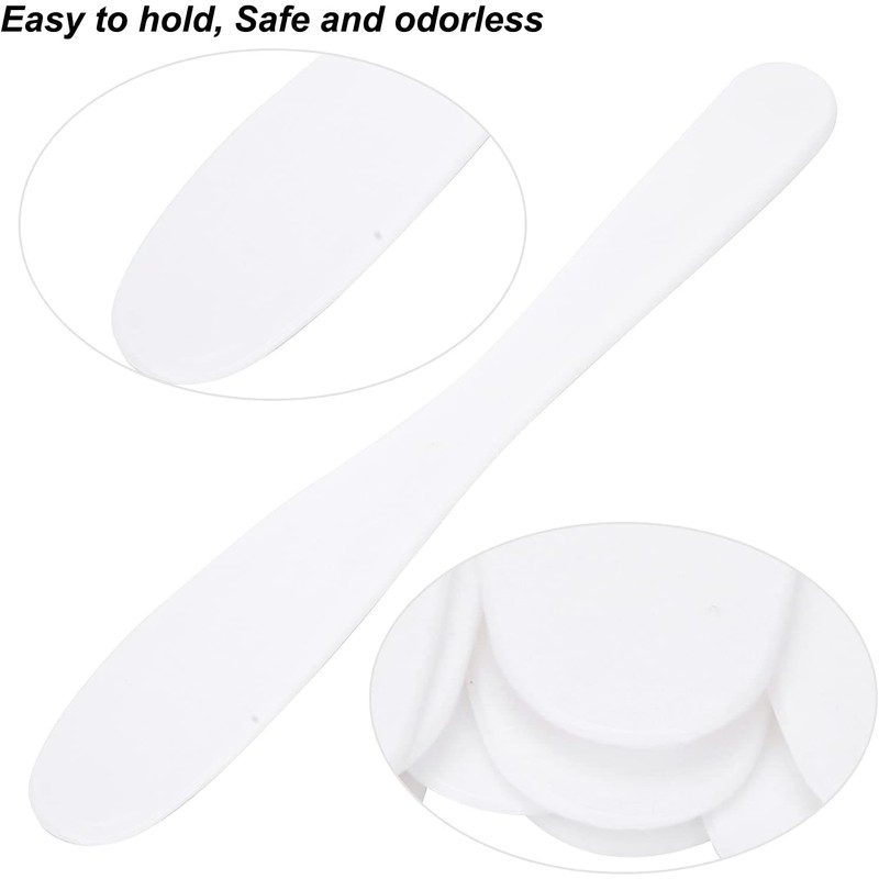 Zetiling Espátula para Mascarilla Facial DIY, Cuchara Mezcladora para el