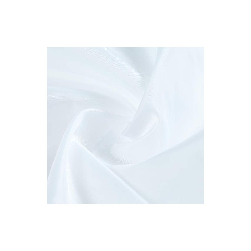 Polyester Lining White, Fabric by the Yard