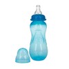 Nuby - Botellas de cuello estándar antigoteo, 10 onzas, neutros