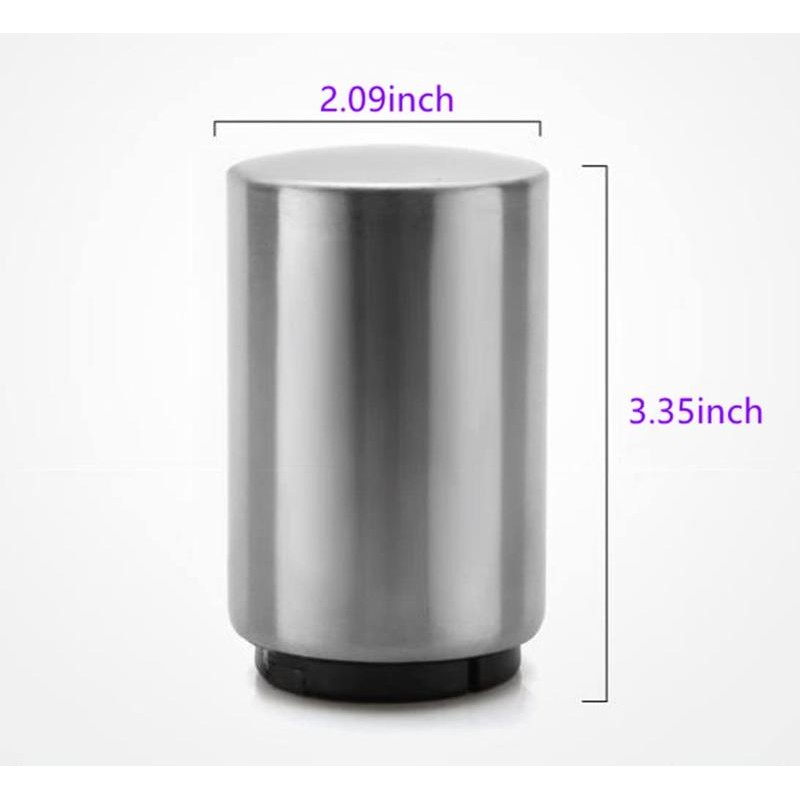 Premium Beer Bottle Opener, Magnetic Automatic Stainless Steel Push Down