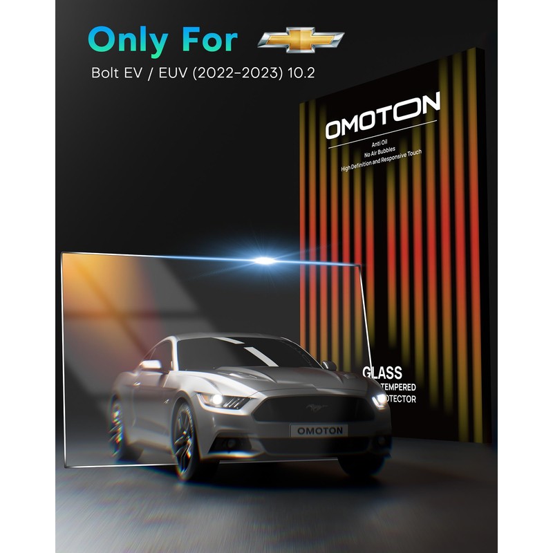 OMOTON Screen Protector for 2022-2025 Bolt EV EUV 10.2 Inch