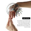 Flow Rings Toy, 3D Arm Spring Magic Flow Ring, Stainless
