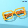 Zeelool Blue Light Blocking Glasses for Women, Rectangle Glasses Frame