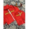 Marlboro Red & Yellow Short Set windbreaker
