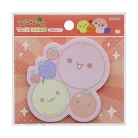 Sunstar Stationery S2843161 Watermelon Game Sticky Notes, Die Cut, B Pattern