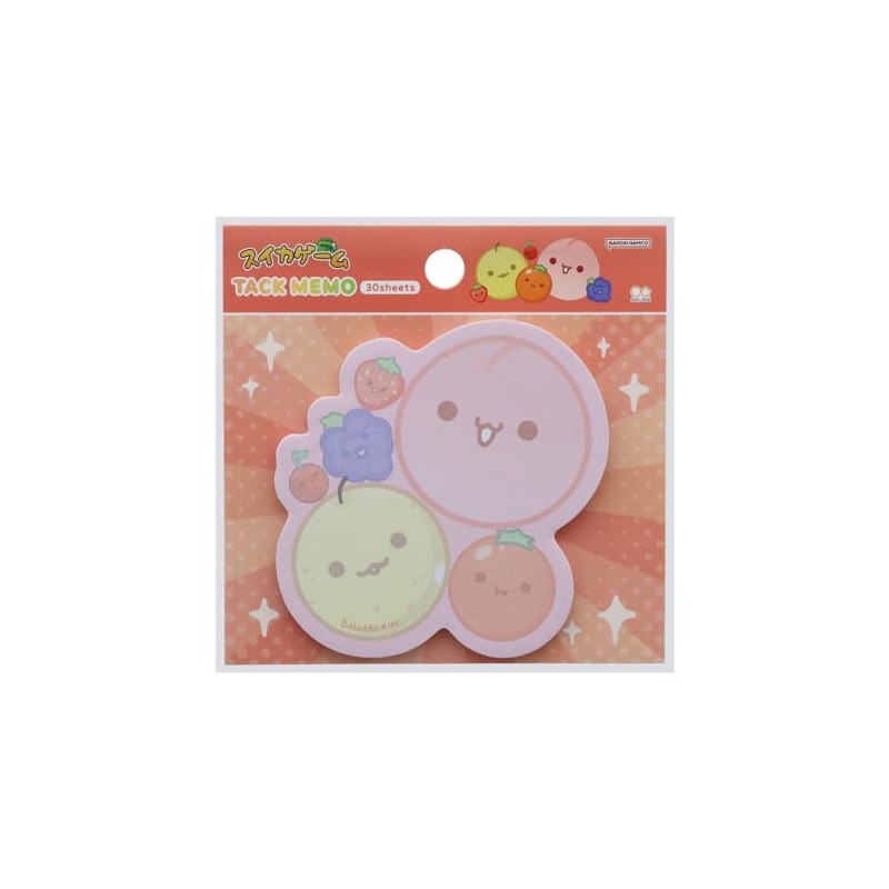 Sunstar Stationery S2843161 Watermelon Game Sticky Notes, Die Cut, B