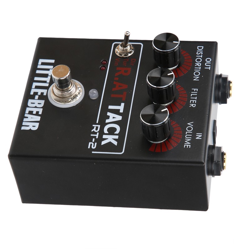 Guitar Distortion Effector Electric 3‑Level for RAT Tone Single Effect