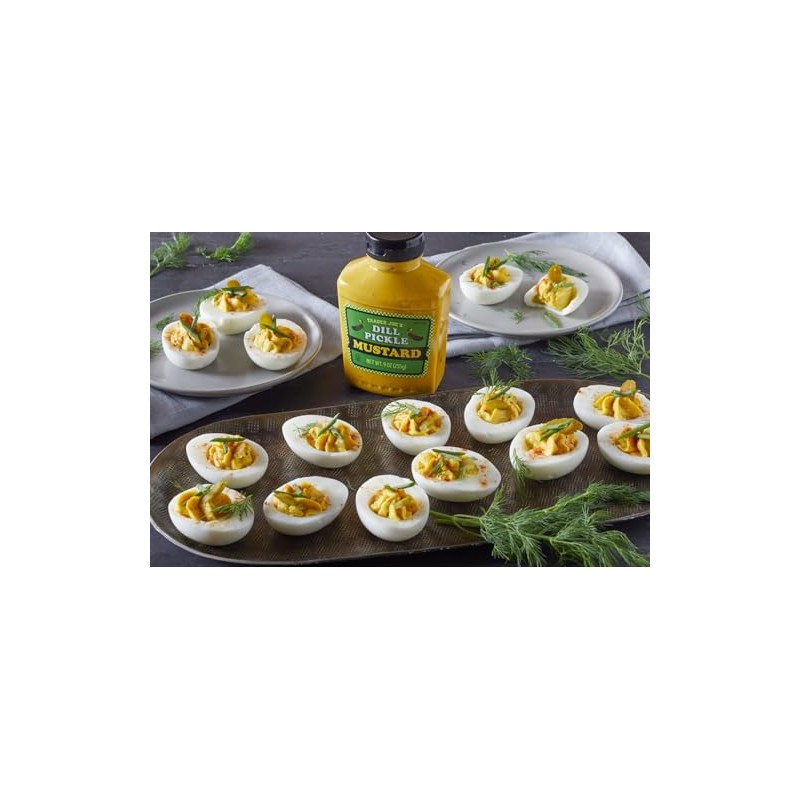 Trader Joe's Dill Pickle Mustard, 9 oz (Pack of 1)