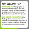 Rosewood Deluxe Dog Training Whistle – Pitched for Dogs Ears,