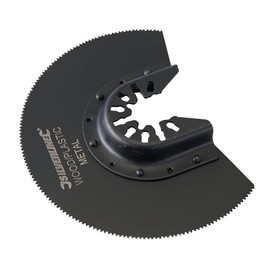 Silverline 557277 HSS Segment Saw Blade 88 mm Segment , Grey