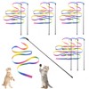 HUSHRICH 10Pcs Cat Wand Toy Set, Cat Toys for Indoor