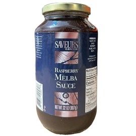 Saveurs Raspberry Melba Sauce 32 oz.