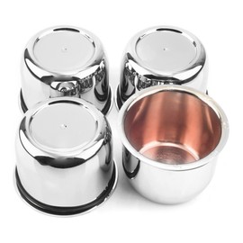 GTownWorks 4Pcs 3.03inch Wheel Center Caps for Weld Racing Hub Wheels Rims Chrome Hub Covers (Diameter 3.03 in, Height 2.36 in)