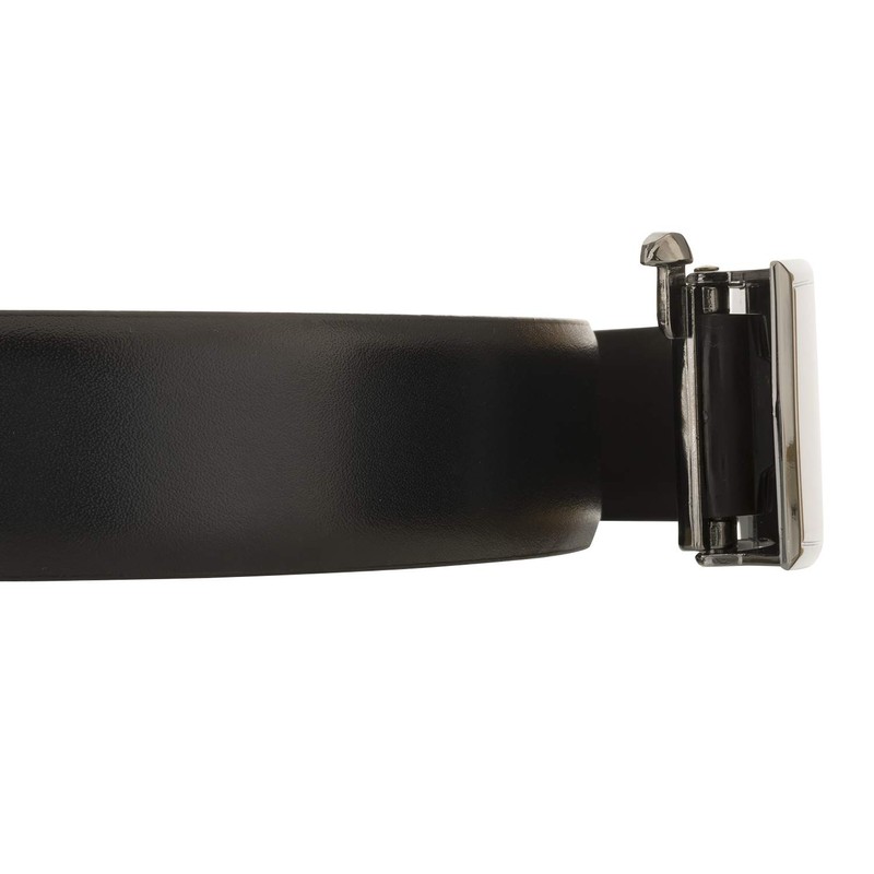 Lloyd 8535 Men's Belt, Leather Belt, Automatic Buckle, Navy/Blue, Length: