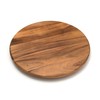 Lipper International Acacia Wood 18-Inch Lazy Susan Kitchen Turntable