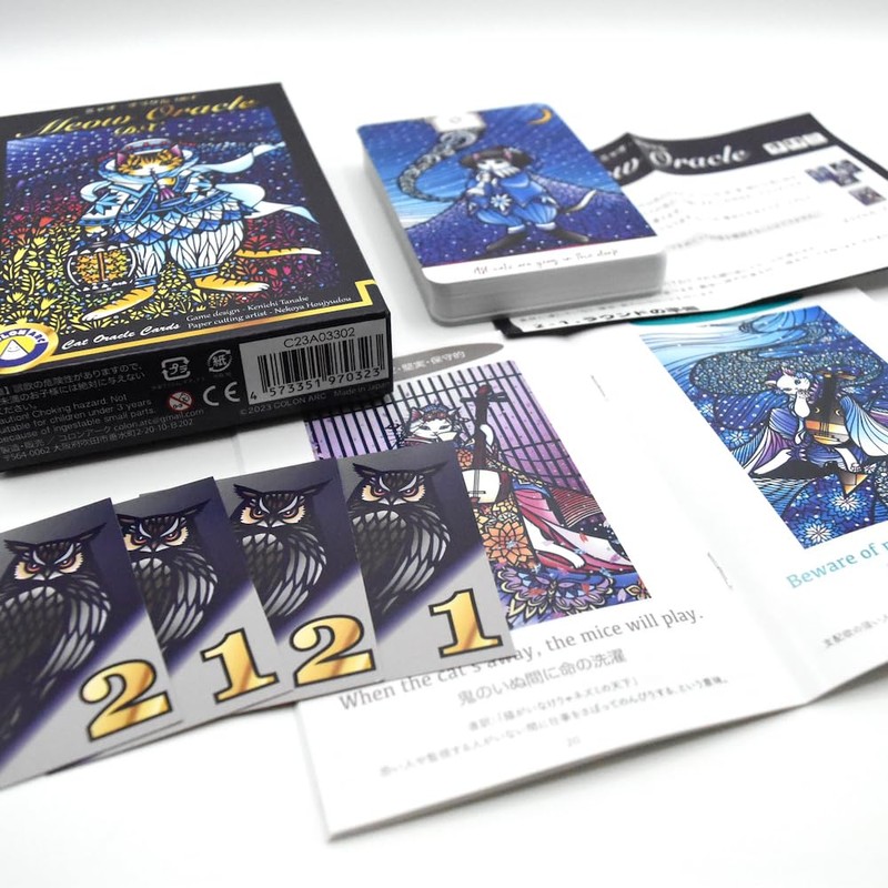 Miao Oracle DX | Neko-ya Yoshikido | 36 Cards with