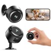 Small Round Small Camera with Magnetic Stand: Security Camera, Surveillance