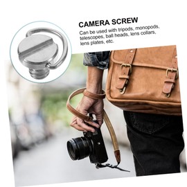 Gadpiparty 5Pcs Tripod Mount Screws D Ring Camera Fixing Screws for Quick Release and Secure Attachment Compatible with Cameras and Accessories