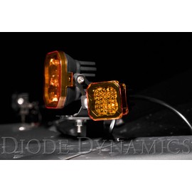 Diode Dynamics SSC1 LED Pod Cover, Yellow (one)