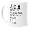 Ach wie gut Coffee Cup That No One Will Know