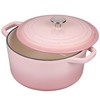 VORRINGARD Enameled Cast Iron Dutch Oven Pot with Lid, for