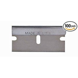 Stainless Steel Single Edge Razor Blades (100 Pack)
