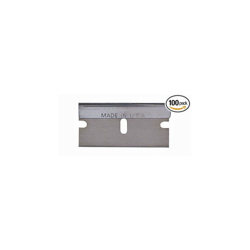 Stainless Steel Single Edge Razor Blades (100 Pack)
