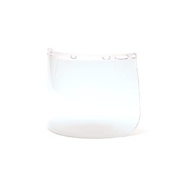 Pyramex Safety Full Face Shield Eye and Head Protection (Headgear NOT Included), Clear Polyethylene, ANSI Z87